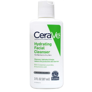 CeraVe Hydrating Facial Cleanser, 3 Fl. Oz