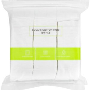 MINISO Square Thick Cotton Pads 180 Sheets