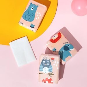 MINISO Pocket Tissues Packs (Pack of 18)